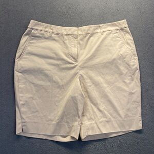 Brooks Brothers Shorts Womens Size 16 Chino Beige Khaki,Casual,Golf
